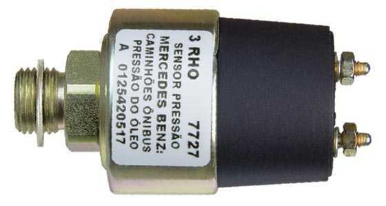 SENSOR PRESSAO OLEO P/ MBB 0 A 5 BAR ROSCA GROSSA