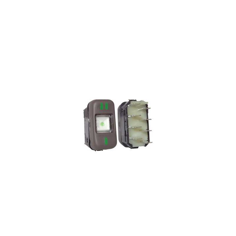 INTERRUPTOR LUZ TECLA P/ MBB 88/94 24V MARROM 3865457714