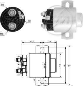 Automatico Aux. Delco Ford/ Caminhao Cargo 12V 2RK911251