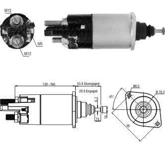 AUTOMATICO P/ CAT CUMMINS 38MT 12V 10461768