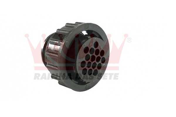Conector Circular 9 Vias Femea