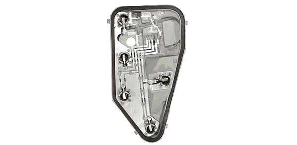 CIRCUITO LANTERNA TRASEIRA P/ FIAT PALIO 96/99 LD