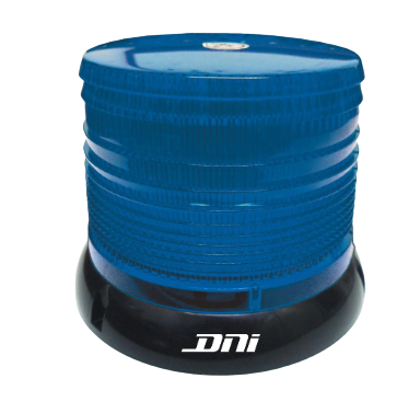 GIROFLEX LED ROTATIVO E FLASH BIVOLT AZUL