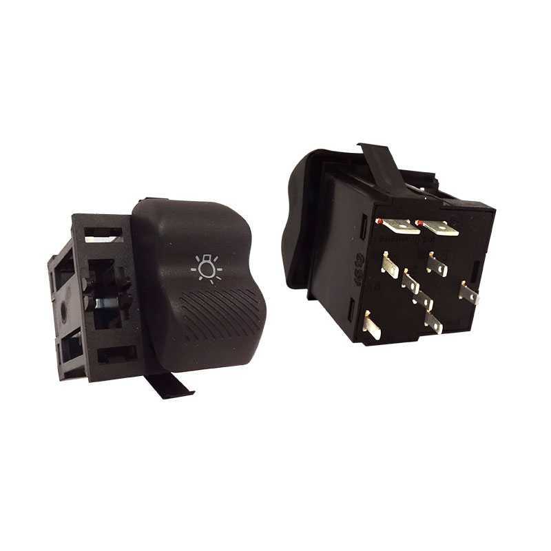 CHAVE LUZ P/ TECLA GOL G2 95/S/REOSTATO LUZ 377941531C05