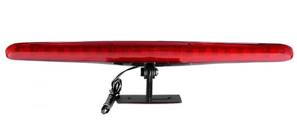 LANTERNA BRAKE LIGHT 26 CM 20 LEDS 12V VERMELHO
