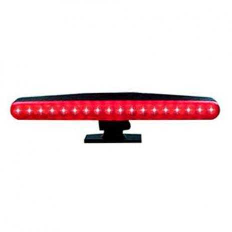 LANTERNA BREAK LIGHT 26 CM 20 LEDS 12V CR ACENDE VERMELHO