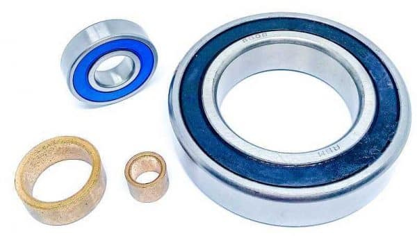 KIT BUCHA MP ISKRA CARGO/VW/MWM C/ ROLAMENTO (COM REDUCAO SEM FUCINHO)