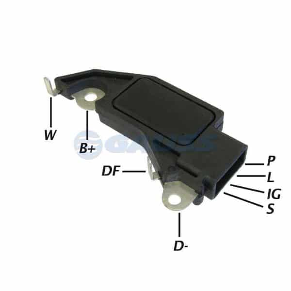 REGULADOR VOLTAGEM P/ COROLLA 1.6/1.8 12V DELCO 1116440