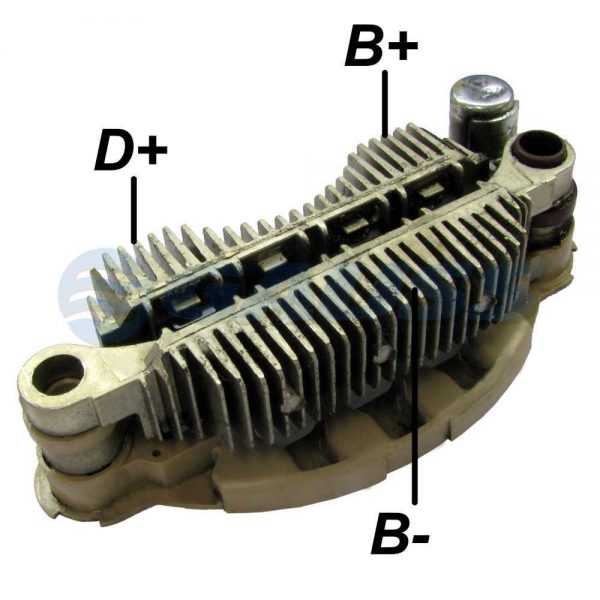 PLACA DIODO ALTERNADOR P/ MITSUBISHI HR L200 TA000A64201