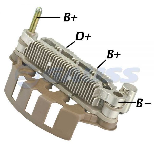 PLACA DIODO ALTERNADOR P/ MITSUBISHI GALANTERNA 92/96 85A