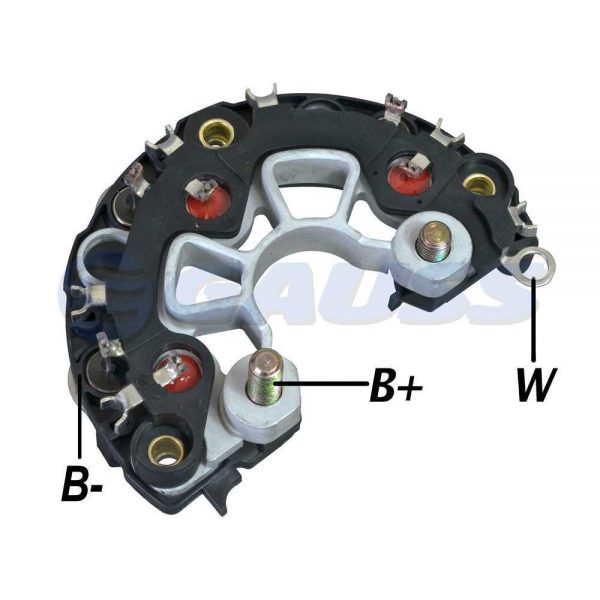 PLACA DIODO ALTERNADOR P/ GM ZAFIRA ASTRA 120A 0124515001