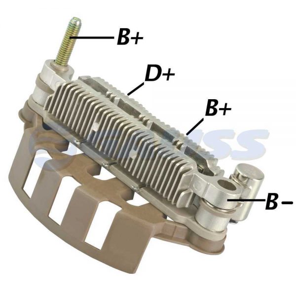 PLACA DIODO ALTERNADOR P/ SONATA 95A MITSUBISHI 3730035571