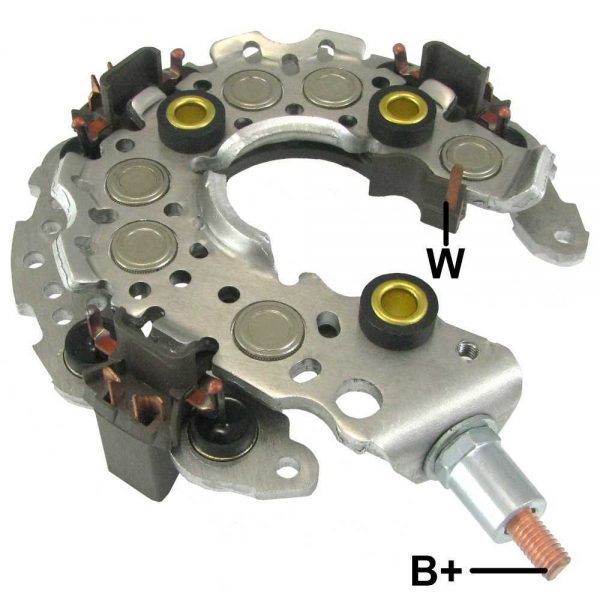 PLACA DIODO ALTERNADOR P/ HONDA CIVIC 12V 130A 1042101540