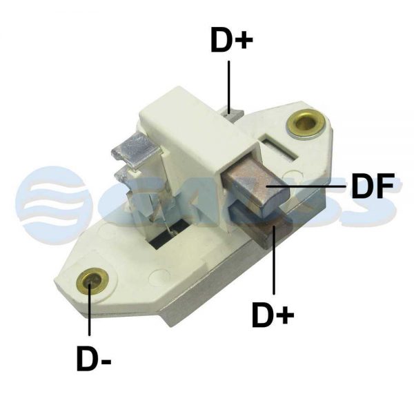 REGULADOR VOLTAGEM P/ MF VALMET 12V ISKRA 11125122