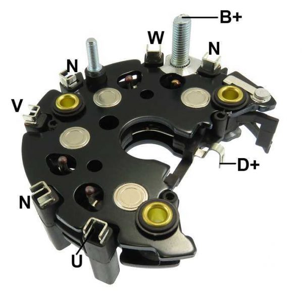 PLACA DIODO ALTERNADOR P/ VECTRA OMEGA CORSA ASTRA 120A