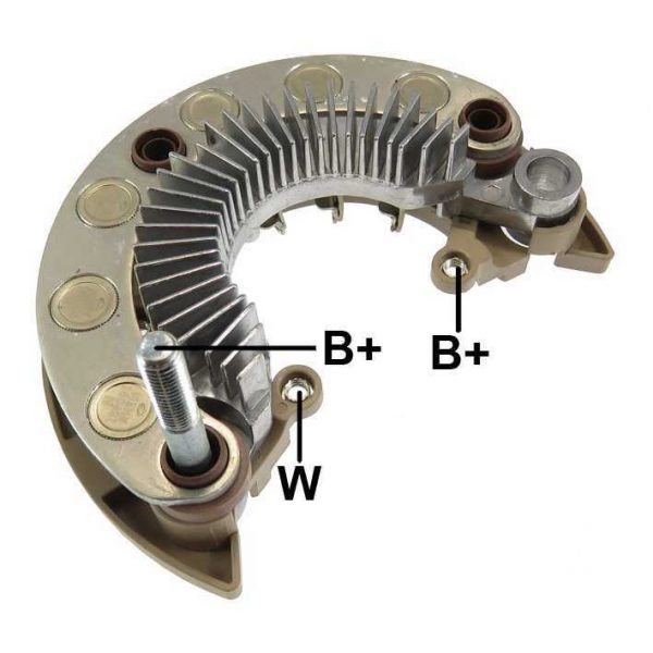 PLACA DIODO ALTERNADOR P/ HONDA FIT CIVIC MITSUBISHI 90A