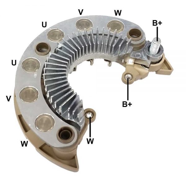 PLACA DIODO ALTERNADOR P/ HONDA CIVIC 140A 31127R1AA01