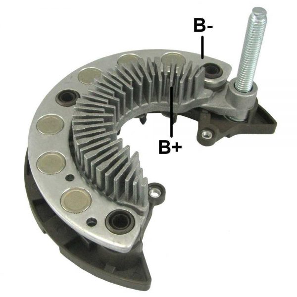 PLACA DIODO ALTERNADOR P/ SENTRA TIIDA VERSA 110A 23100EM01B