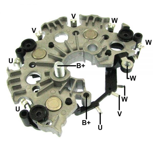 PLACA DIODO ALTERNADOR P/ LAND ROVER FREELA 0121715009