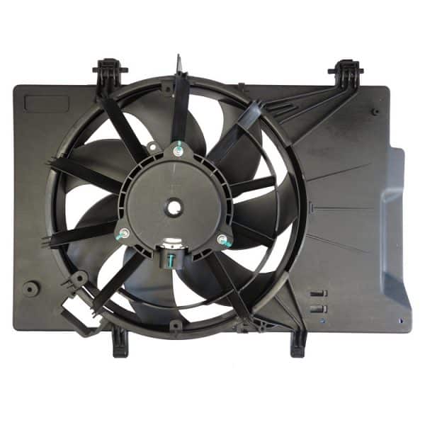 ELETROVENTILADOR P/ FORD KA NEW FIESTA C/ AR E DEFLETOR