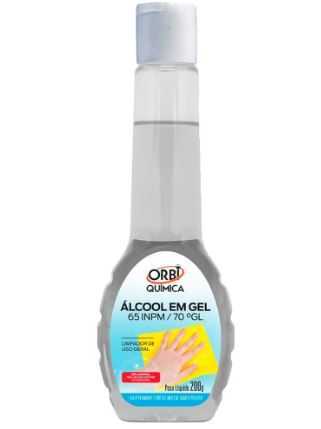 ALCOOL GEL SOLUCAO 70-200G