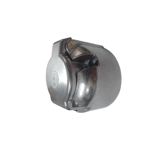 TOMADA ELETRICA FEMEA 6 POLOS ALUMINIO 12V