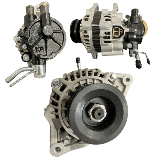 ALTERNADOR MITSUBISHI L200 PAJERO 90A POLIA DUPLA C/BOMBA DE VACUO