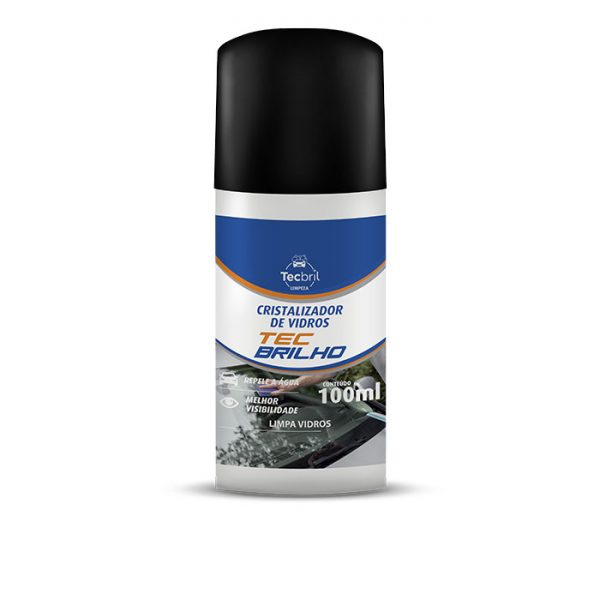 CRISTALIZADOR DE VIDROS 100ML REPELE A AGUA