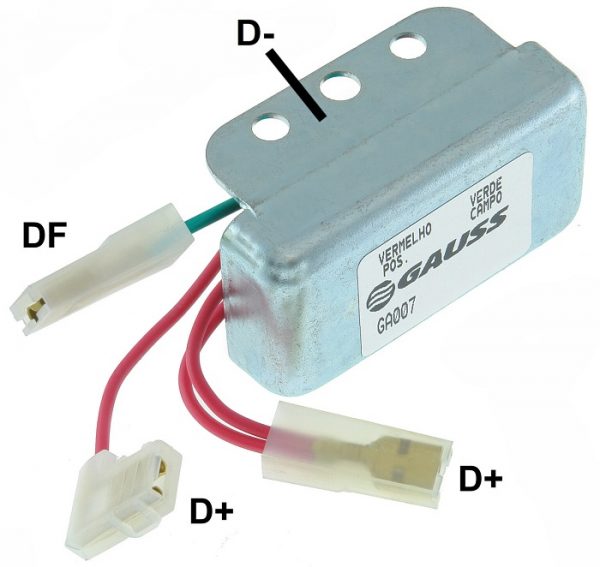 REGULADOR VOLTAGEM P/ GOL FUSCA BRASILIA KOMBI 12V 55A