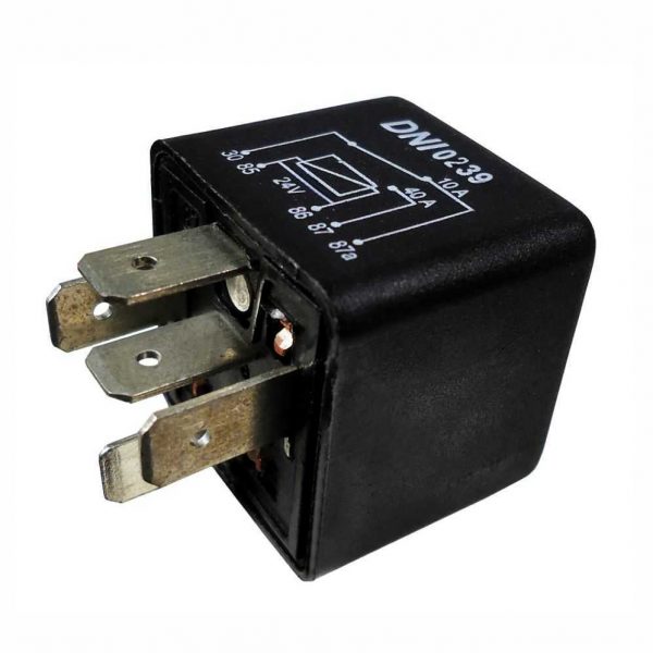 RELE AUXILIAR 24V 5 TERMINAIS S/SUPORTE 243460