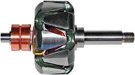ROTOR ALTERNADOR P/ BOSCH MBB 55A 12V ANTIGO 9122080541