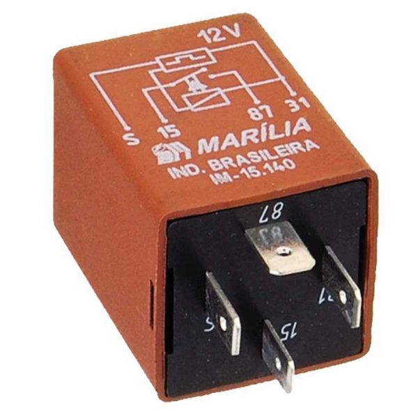 RELE TEMPORIZADOR LIMPADOR P/ MBB ACCELO 715 12V 9795450105