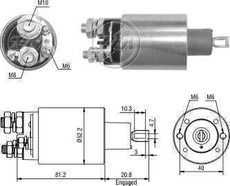 AUTOMATICO P/ CUMMINS/FORD/DIMEX CARGO TRATORES 12V 35640940