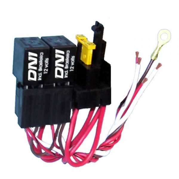 RELE FAROL DUPLO UNIVERSAL 12V