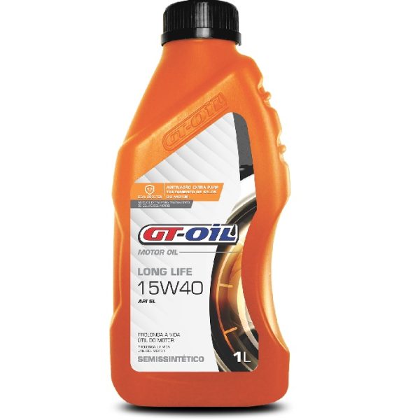 OLEO MOTOR 15W40 LONG LIFE SEMISSINTETICO 1L